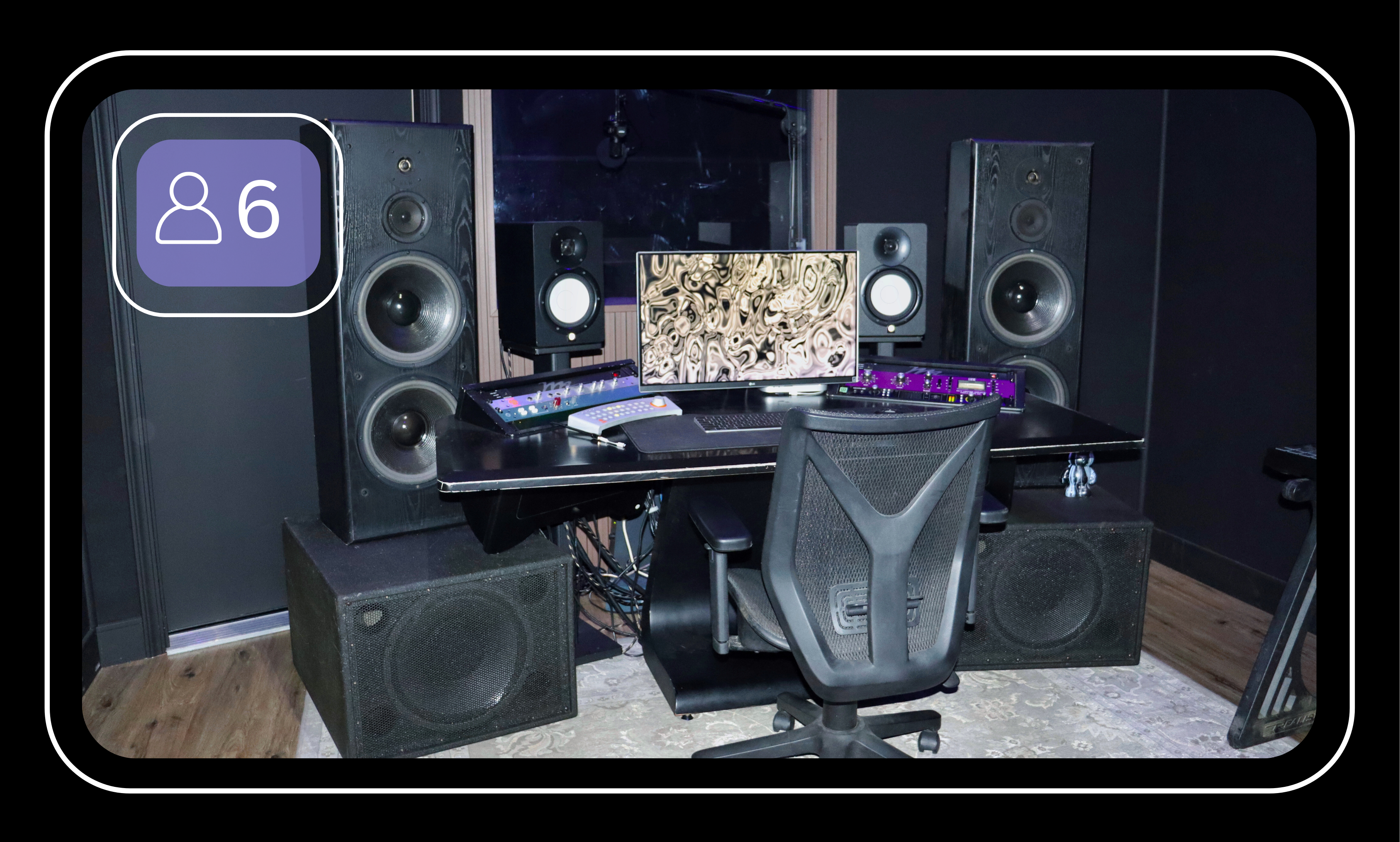 Real studio photo for Krome Studios